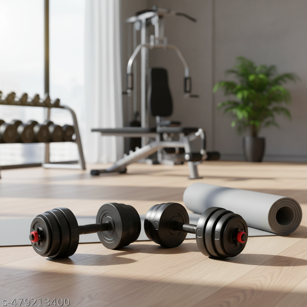 8kg Home Gym Combo Set - Lifestyle Shot