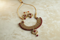 Heirloom Gold & Pearl Jewelry Set – Elegant Bridal Collection