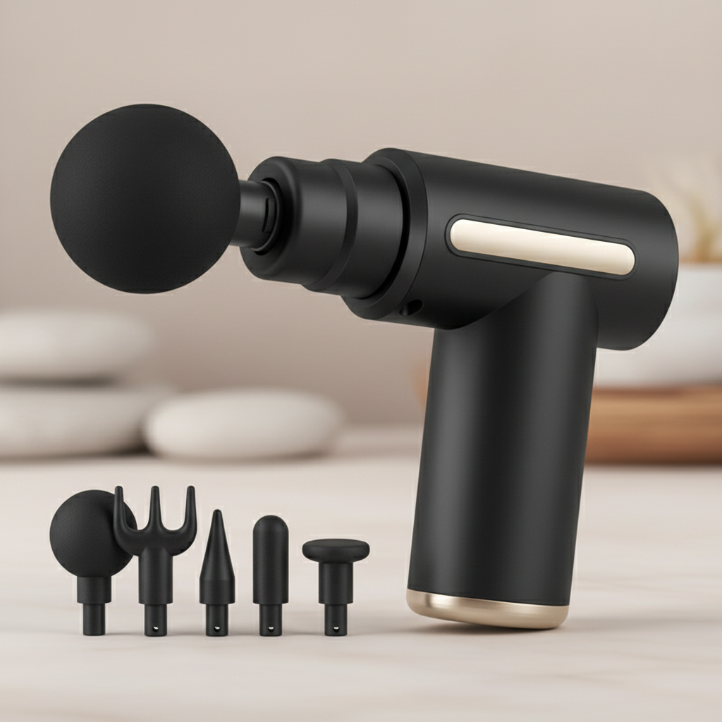 Massage Gun Heads - Close Detail