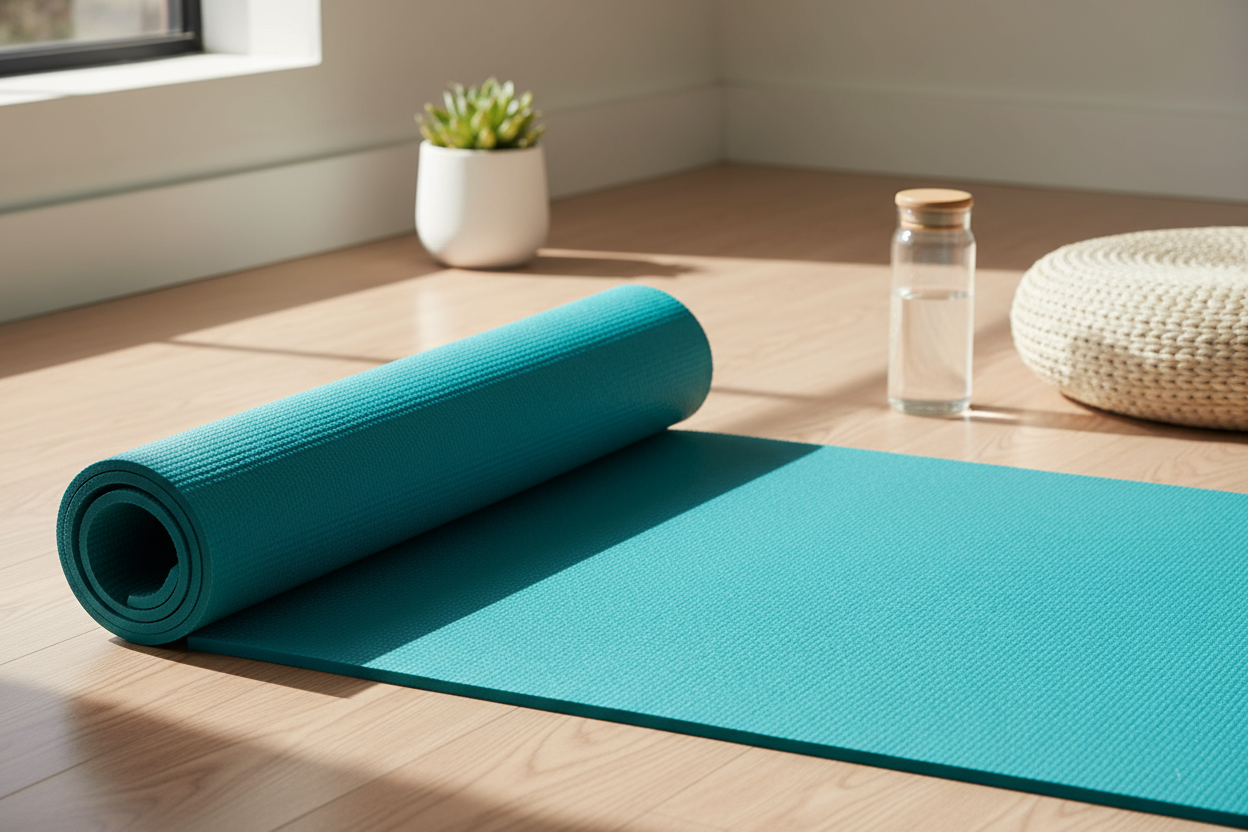 Anti-Slip Yoga Mat 4mm  | Non-Slip Gym & Workout Mat